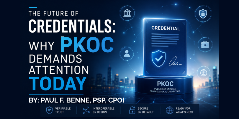 Tech Trends – The Future of Credentials: Why PKOC Demands Attention Today